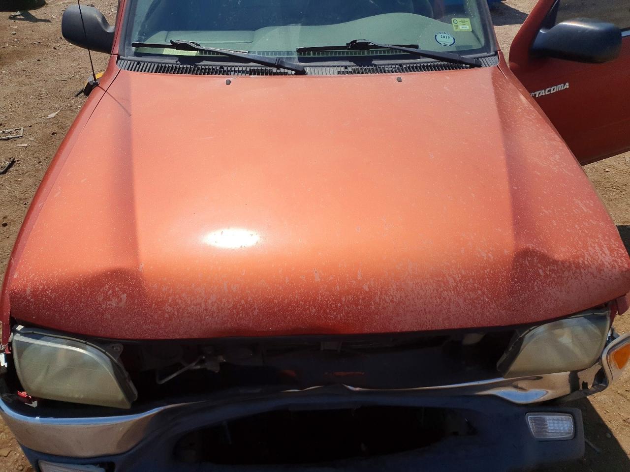 2002 Toyota Tacoma Base Red vin: 5TEVL52N12Z887131