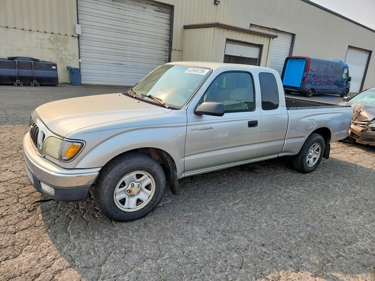 2003 Toyota Tacoma Base Silver vin: 5TEVL52N13Z272452