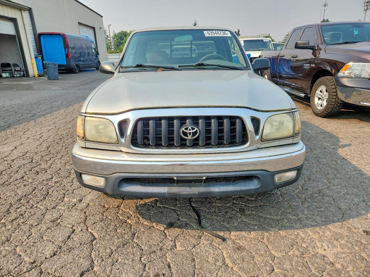 2003 Toyota Tacoma Base Silver vin: 5TEVL52N13Z272452