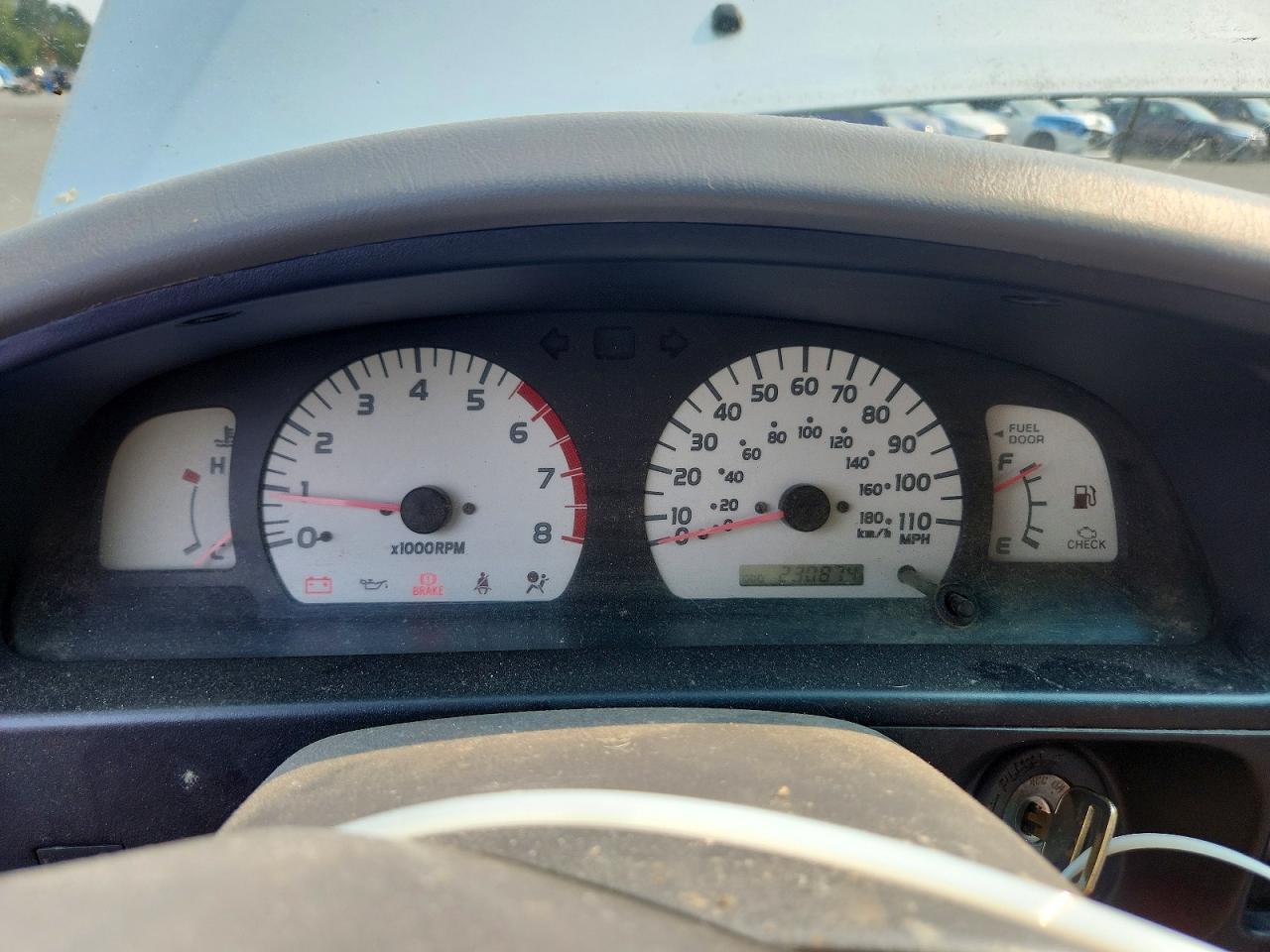 2003 Toyota Tacoma Base Silver vin: 5TEVL52N13Z272452