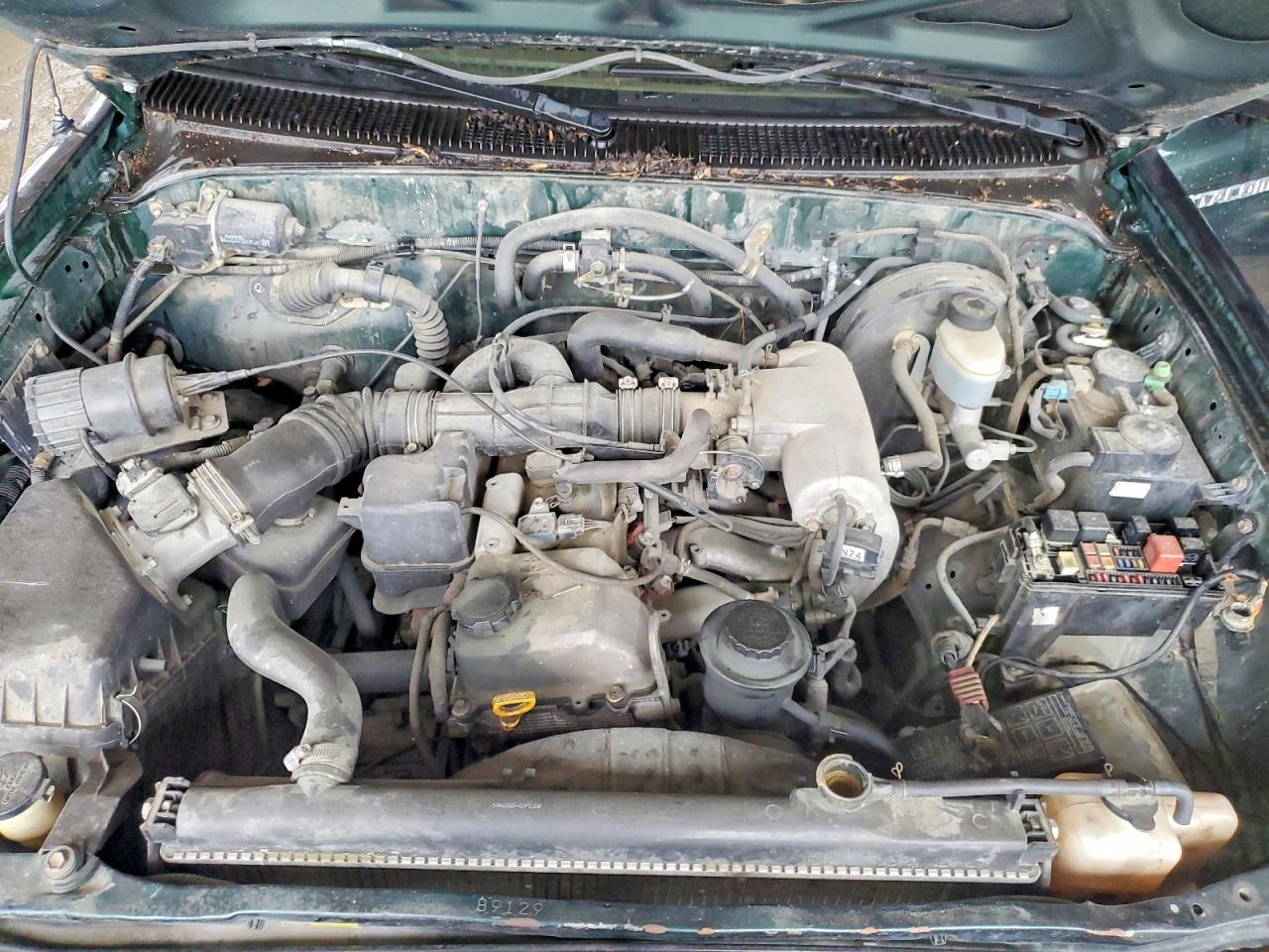 2001 Toyota Tacoma Xtracab Green vin: 5TEVL52N21Z817460