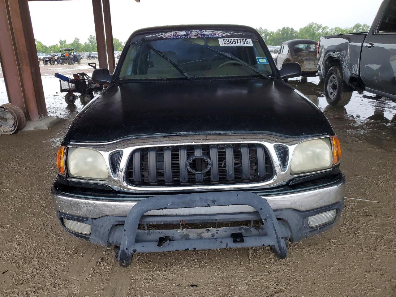 2001 Toyota Tacoma Xtracab Green vin: 5TEVL52N21Z817460