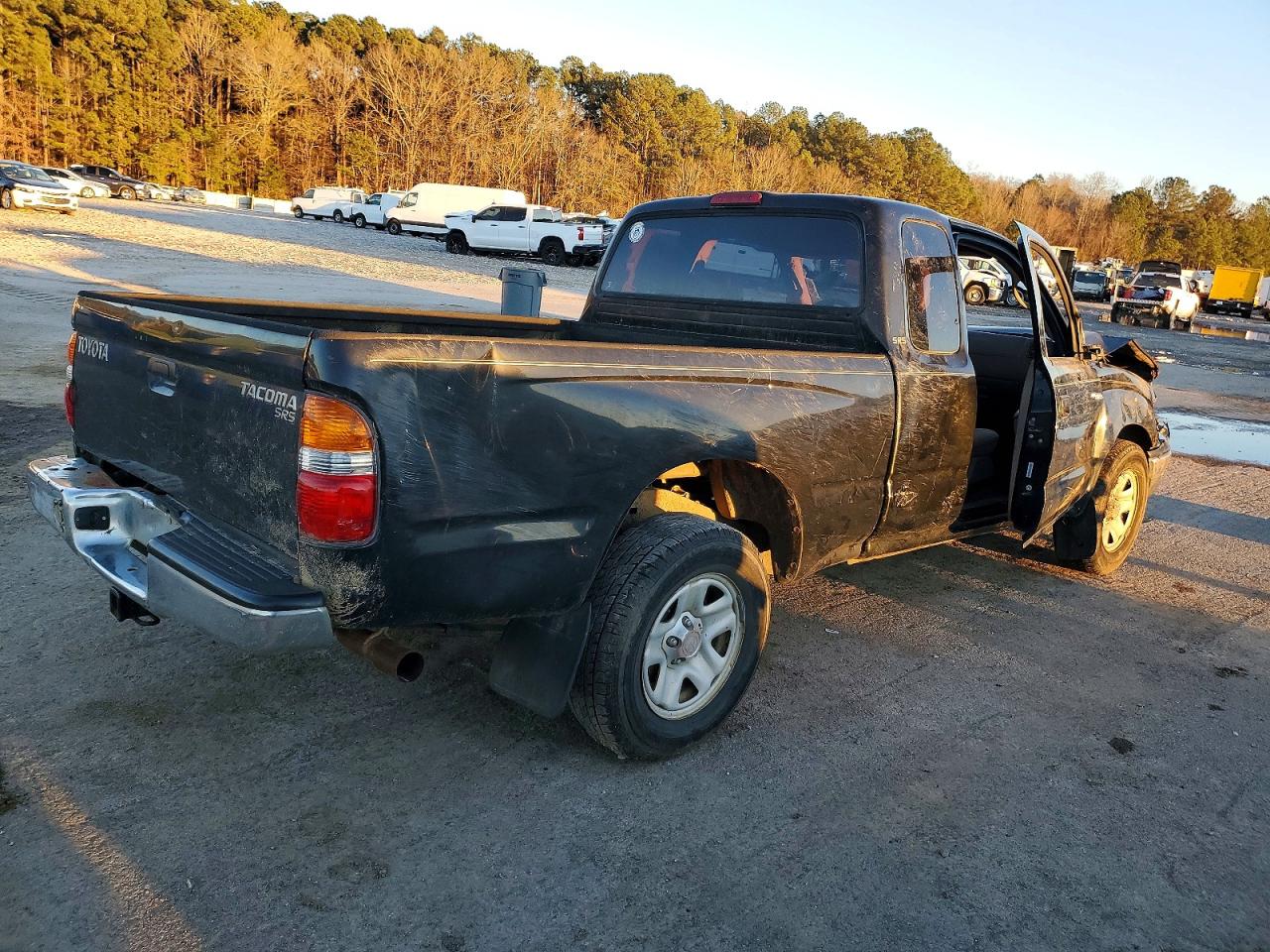 2003 Toyota Tacoma Xtracab Черный vin: 5TEVL52N23Z301697