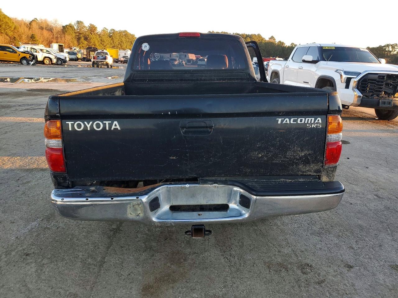 2003 Toyota Tacoma Xtracab Черный vin: 5TEVL52N23Z301697