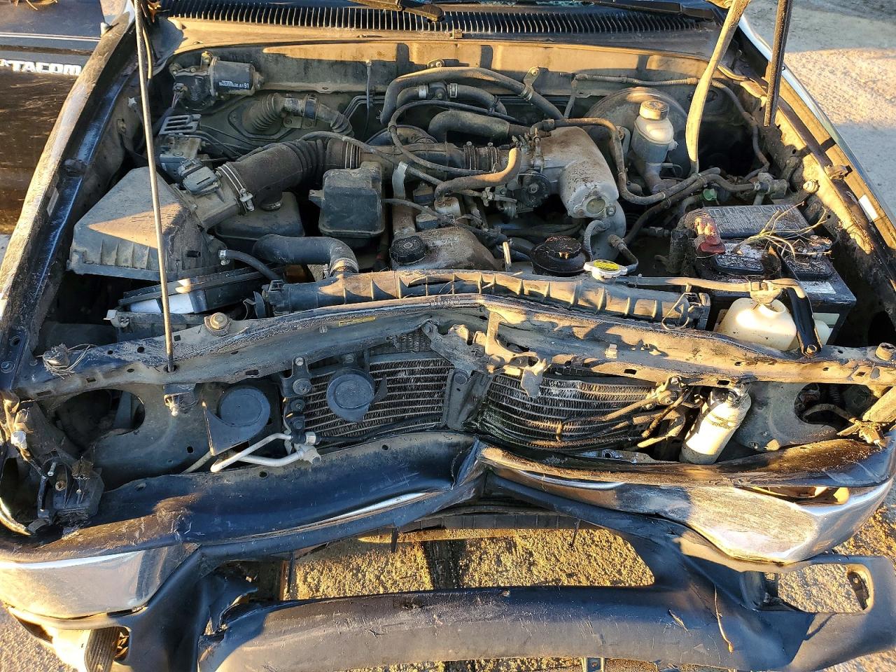 2003 Toyota Tacoma Xtracab Черный vin: 5TEVL52N23Z301697