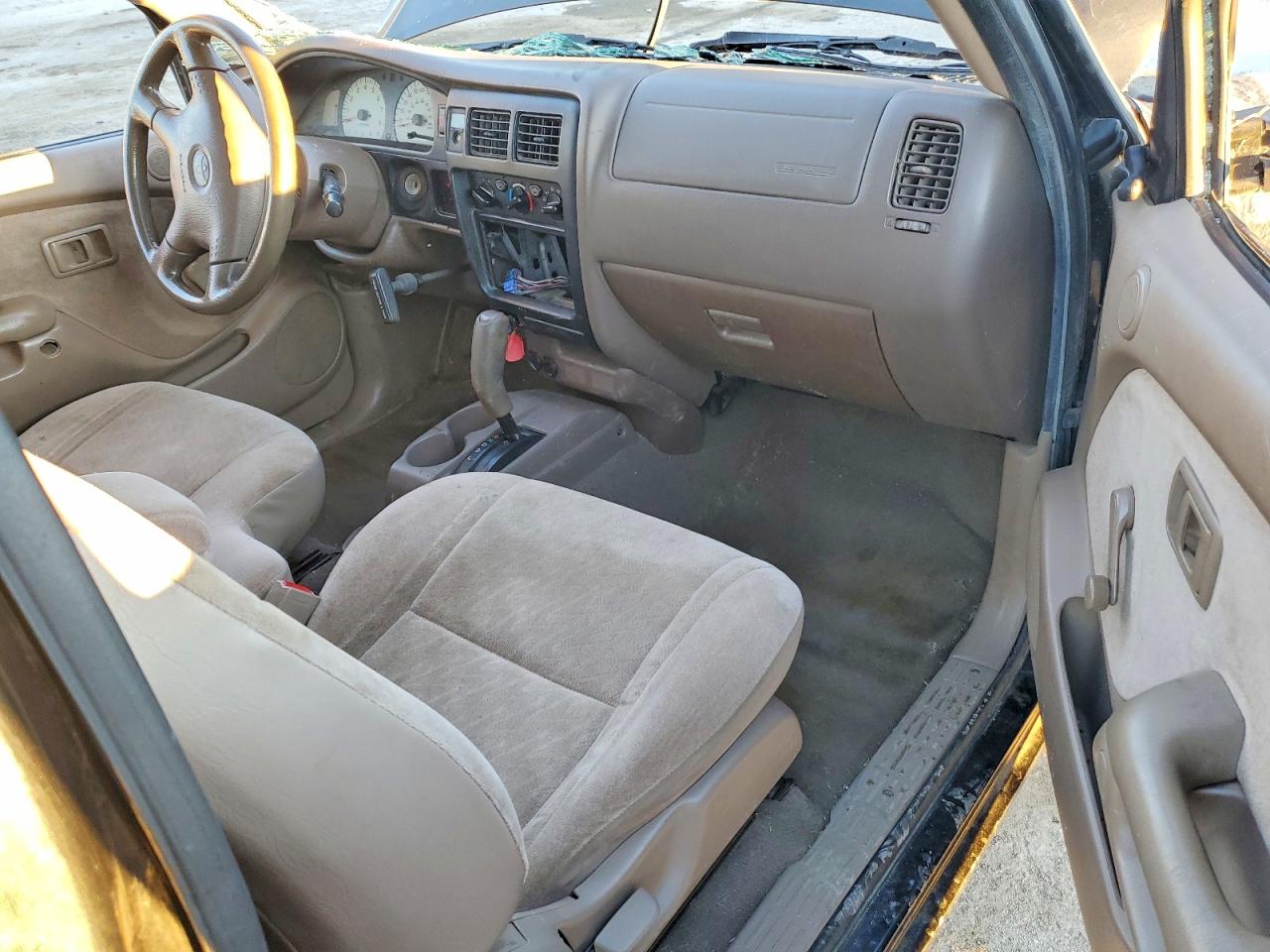 2003 Toyota Tacoma Xtracab Черный vin: 5TEVL52N23Z301697