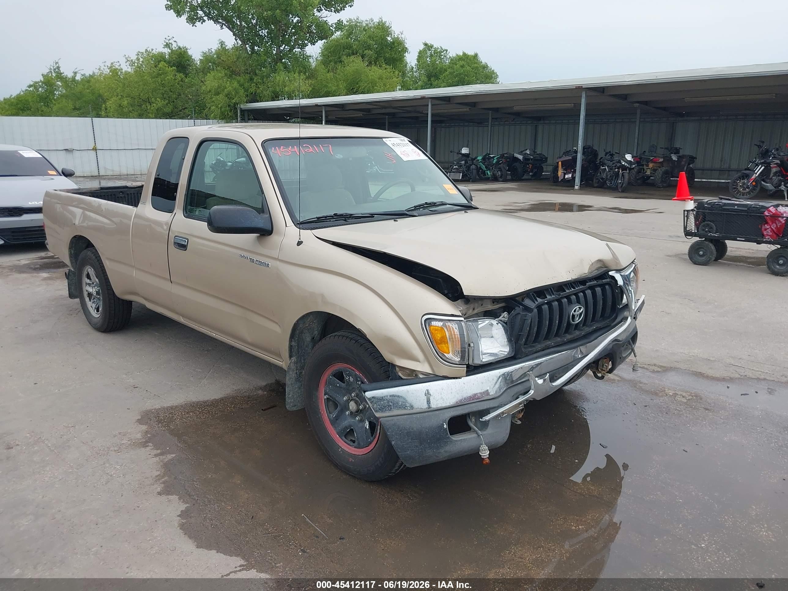 2004 Toyota Tacoma   Gold vin: 5TEVL52N24Z426507