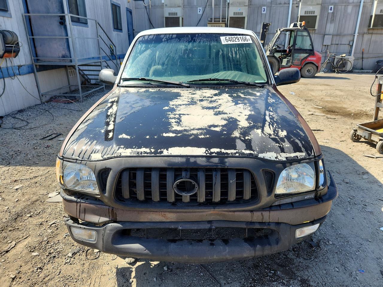2002 Toyota Tacoma White vin: 5TEVL52N42Z898737