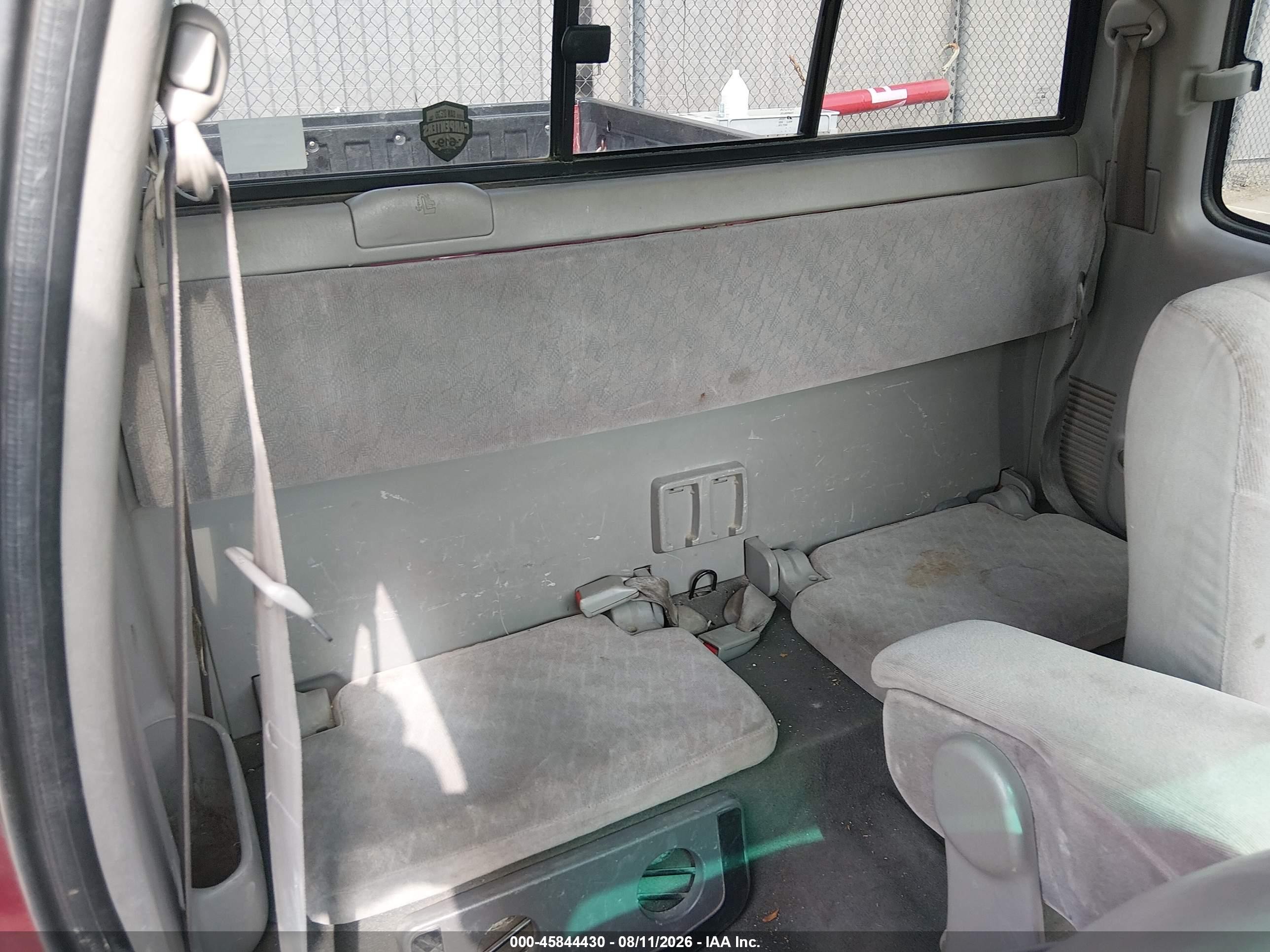 2004 Toyota Tacoma Бордовый vin: 5TEVL52N44Z333567