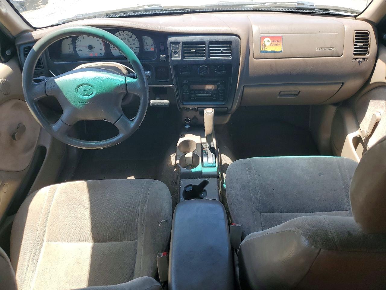 2004 Toyota Tacoma Xtracab White vin: 5TEVL52N44Z432261