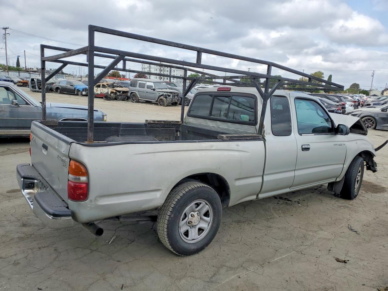 2001 Toyota Tacoma Xtracab Gray vin: 5TEVL52N51Z768321