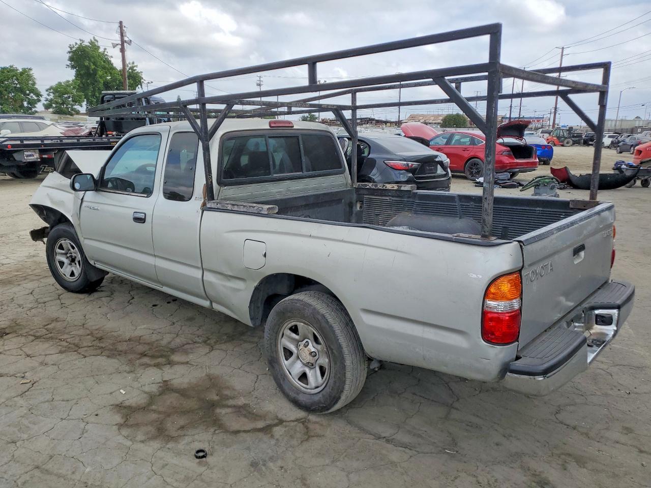 2001 Toyota Tacoma Xtracab Gray vin: 5TEVL52N51Z768321