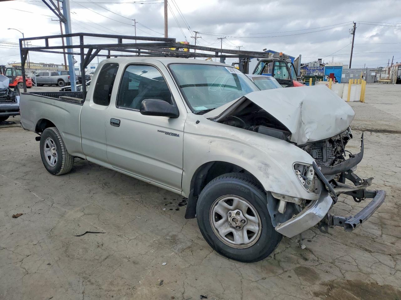 2001 Toyota Tacoma Xtracab Gray vin: 5TEVL52N51Z768321
