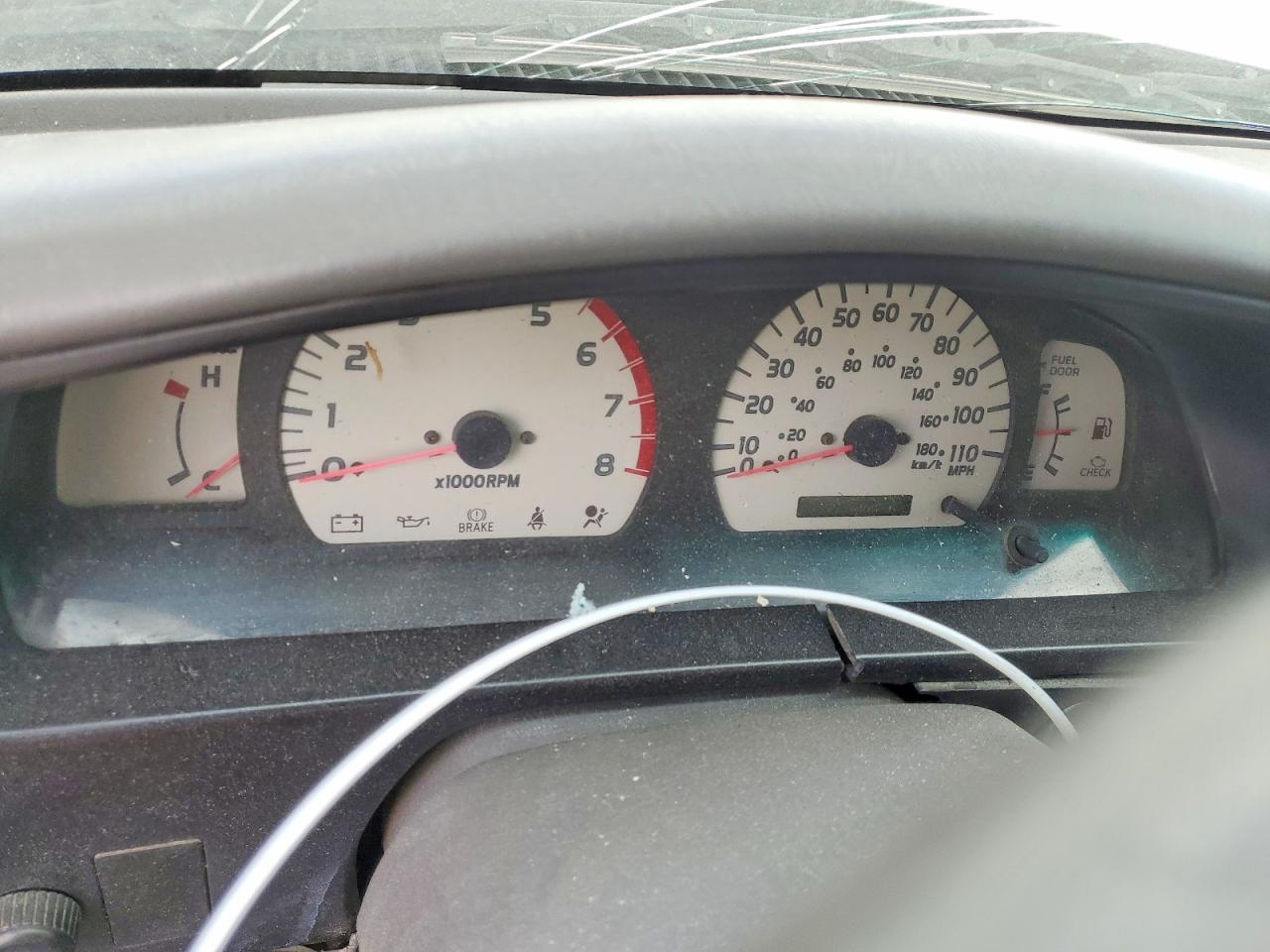 2001 Toyota Tacoma Xtracab Gray vin: 5TEVL52N51Z768321