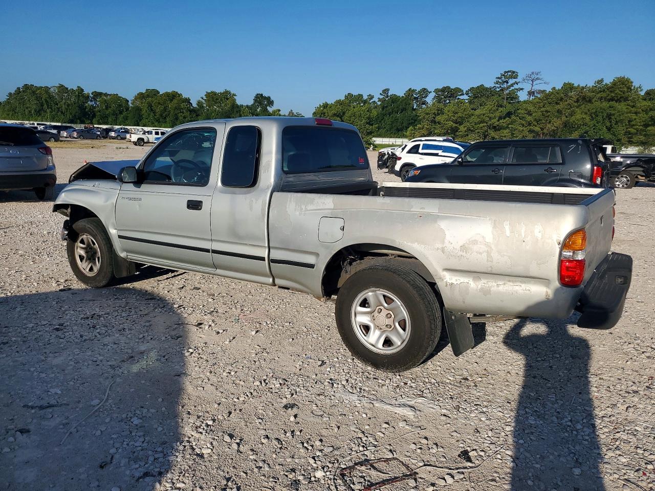 2001 Toyota Tacoma Xtracab Silver vin: 5TEVL52N61Z801181