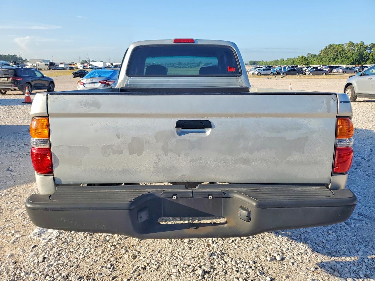 2001 Toyota Tacoma Xtracab Silver vin: 5TEVL52N61Z801181