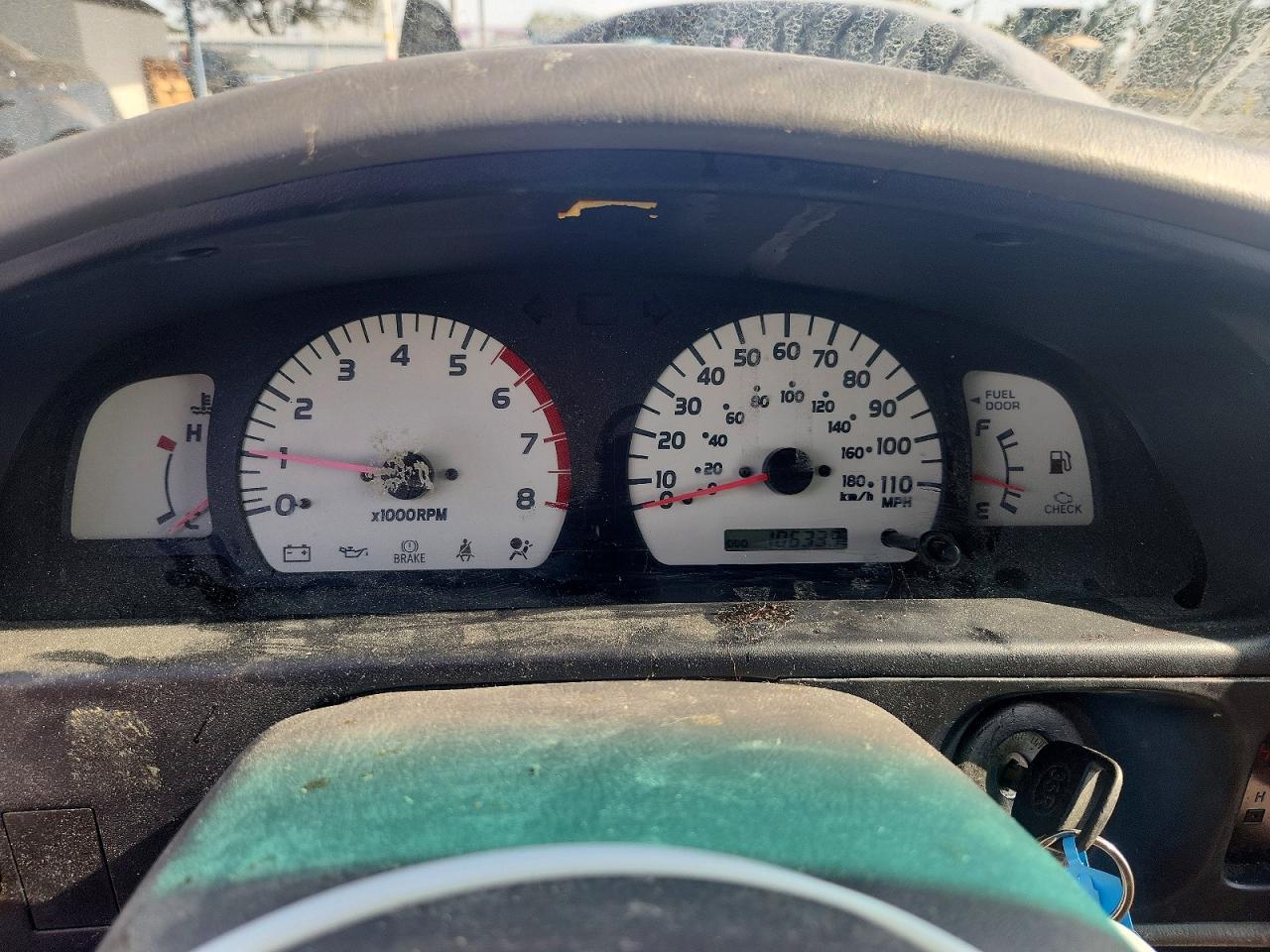 2003 Toyota Tacoma Base Green vin: 5TEVL52N63Z172329