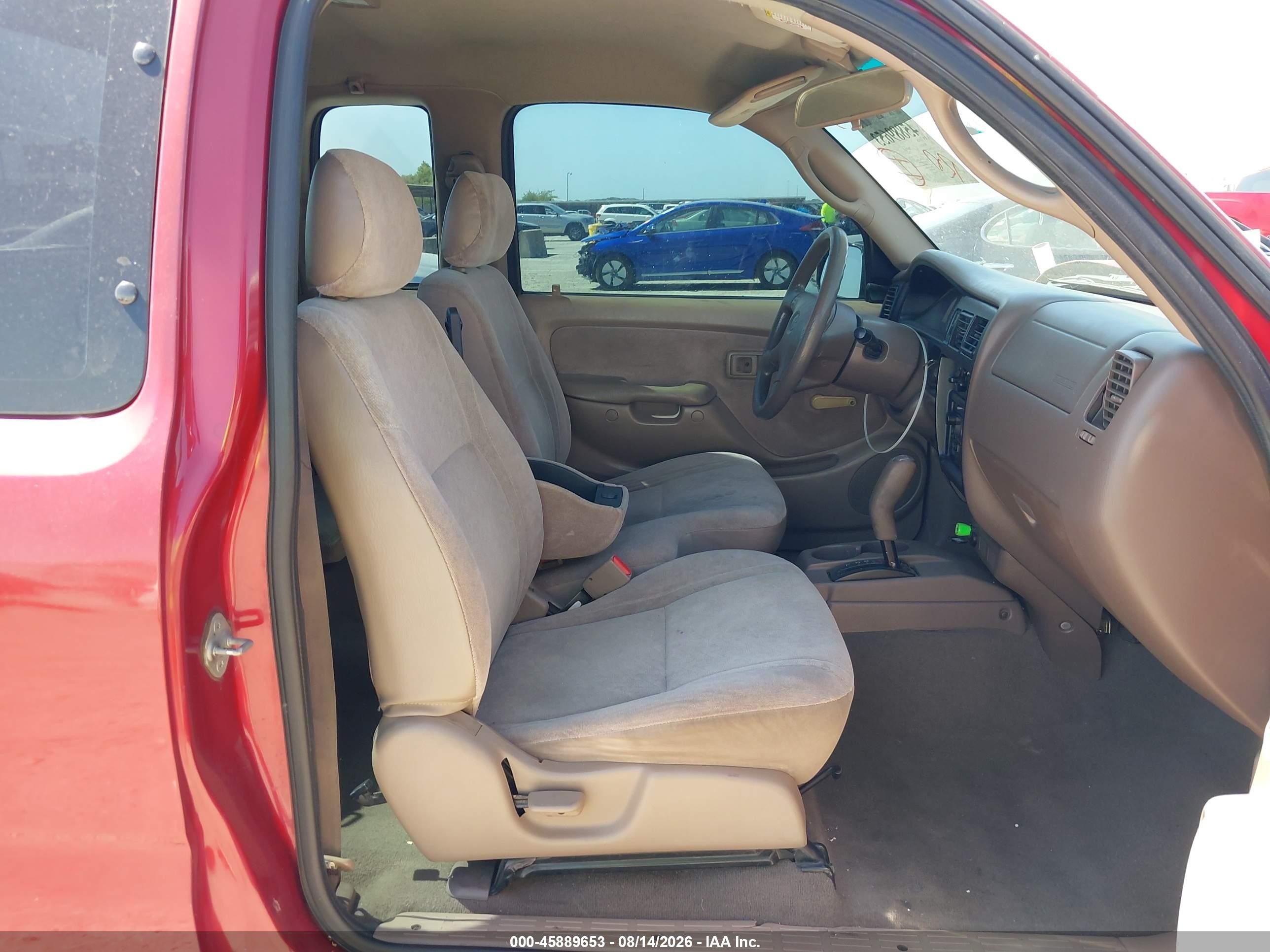 2003 Toyota Tacoma   Burgundy vin: 5TEVL52N63Z291868