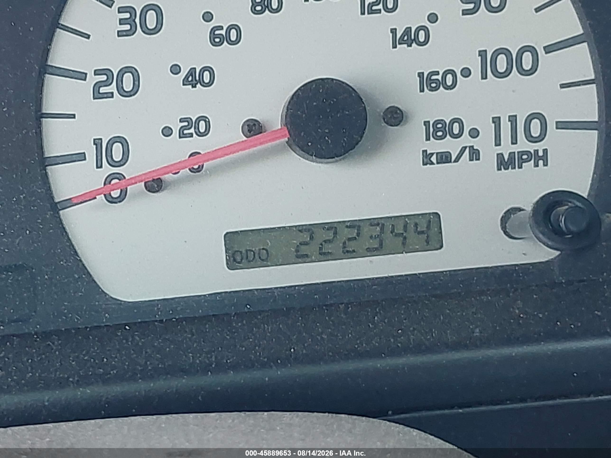 2003 Toyota Tacoma   Burgundy vin: 5TEVL52N63Z291868