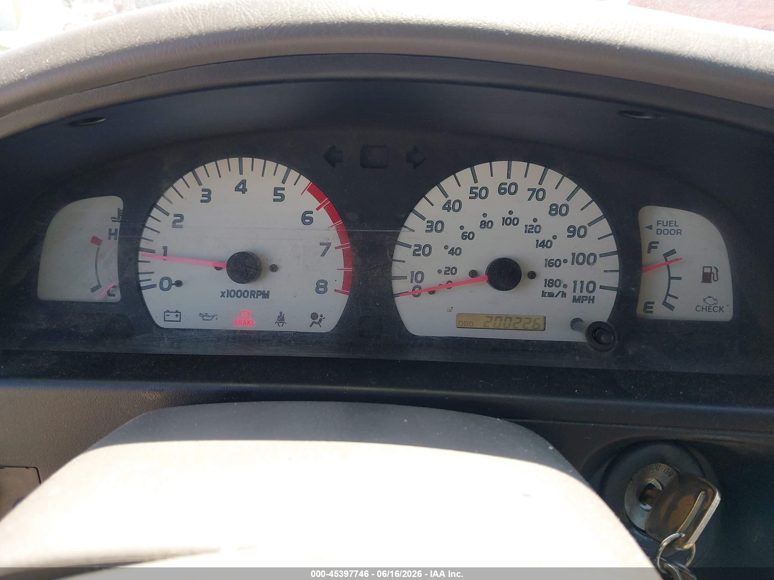 2004 Toyota Tacoma   Black vin: 5TEVL52N64Z337636