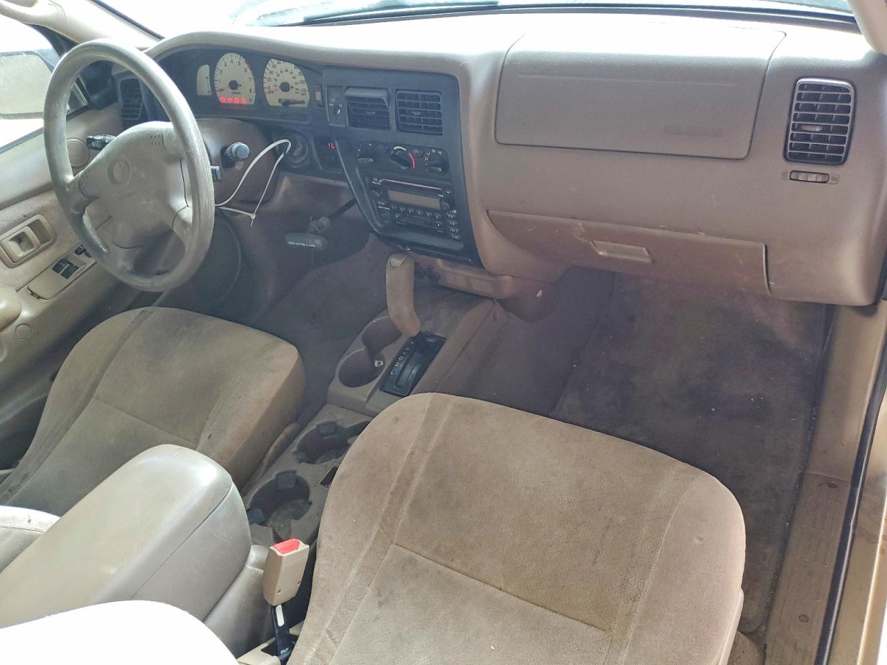 2004 Toyota Tacoma Xtracab Желто-коричневый vin: 5TEVL52N64Z370782