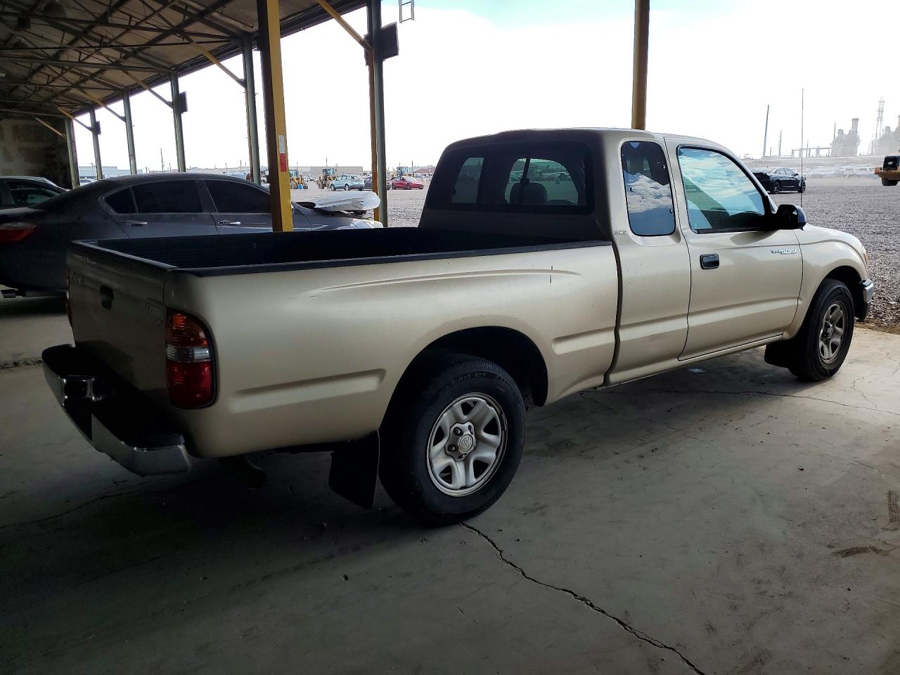 2004 Toyota Tacoma Xtracab Желто-коричневый vin: 5TEVL52N64Z370782