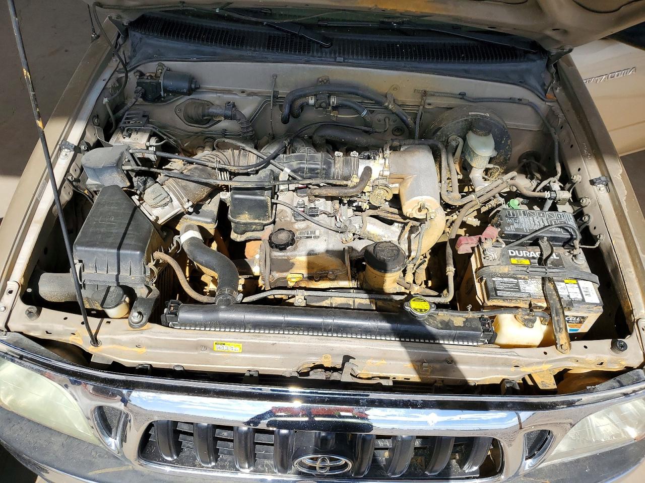 2004 Toyota Tacoma Xtracab Желто-коричневый vin: 5TEVL52N64Z370782