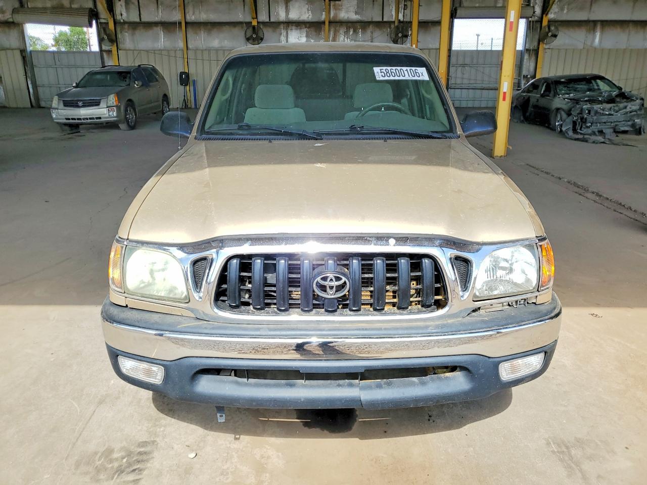 2004 Toyota Tacoma Xtracab Желто-коричневый vin: 5TEVL52N64Z370782