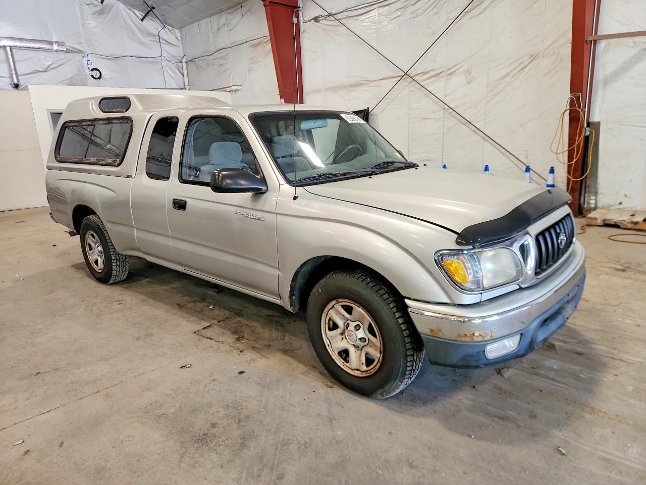 2001 Toyota Tacoma Xtracab Silver vin: 5TEVL52N71Z732260