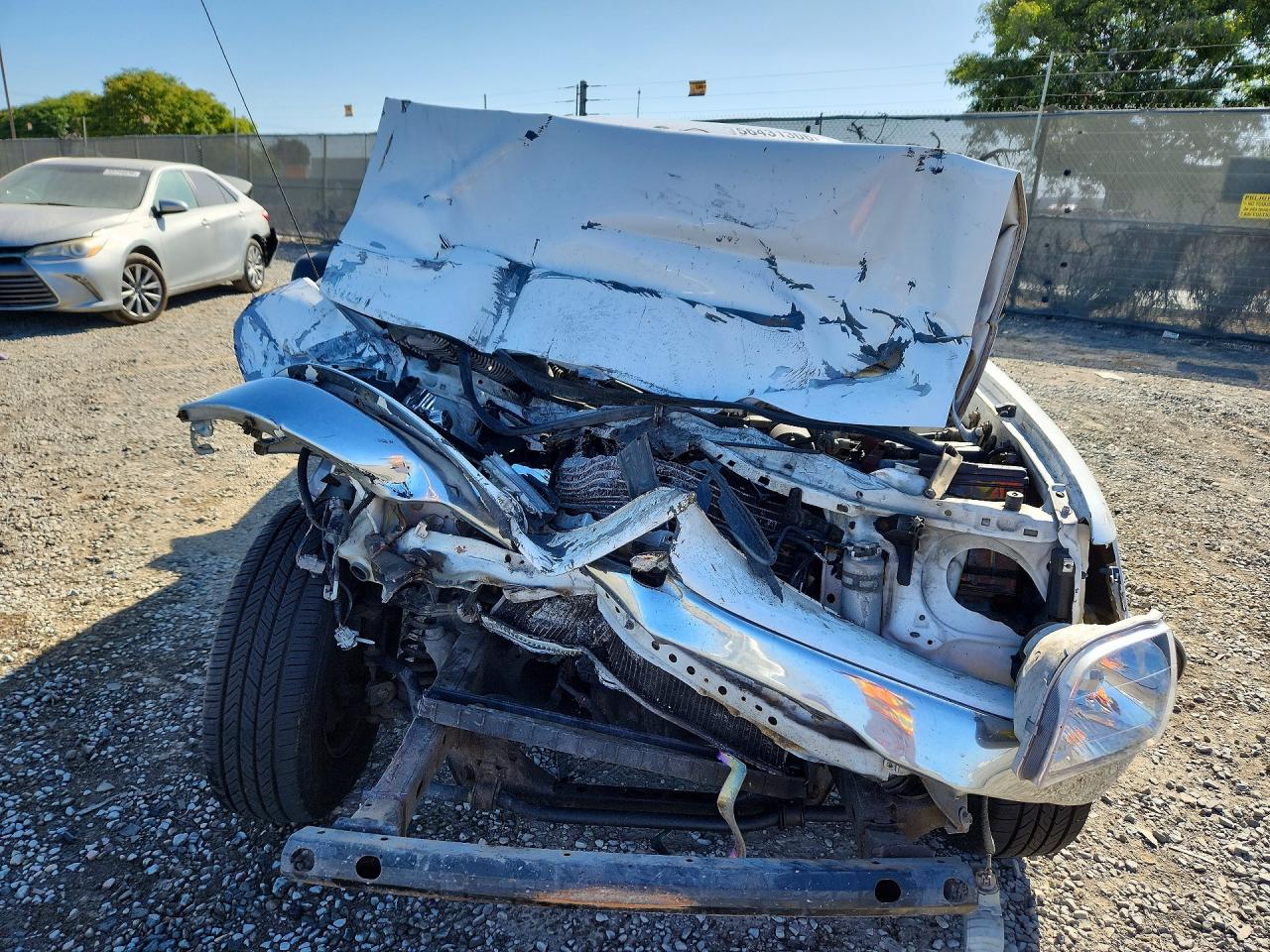 2002 Toyota Tacoma Xtracab White vin: 5TEVL52N72Z035849