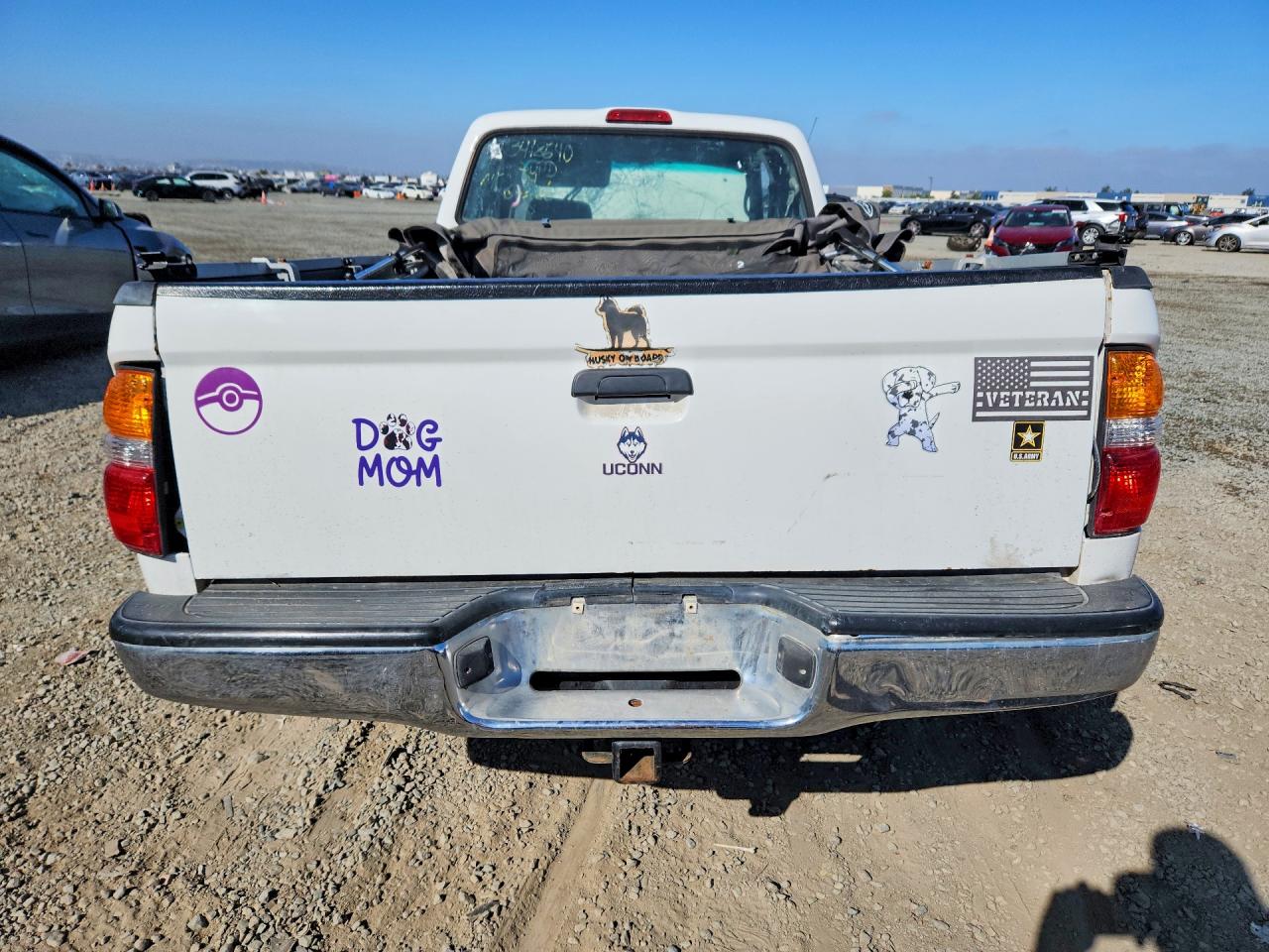 2002 Toyota Tacoma Xtracab White vin: 5TEVL52N72Z035849