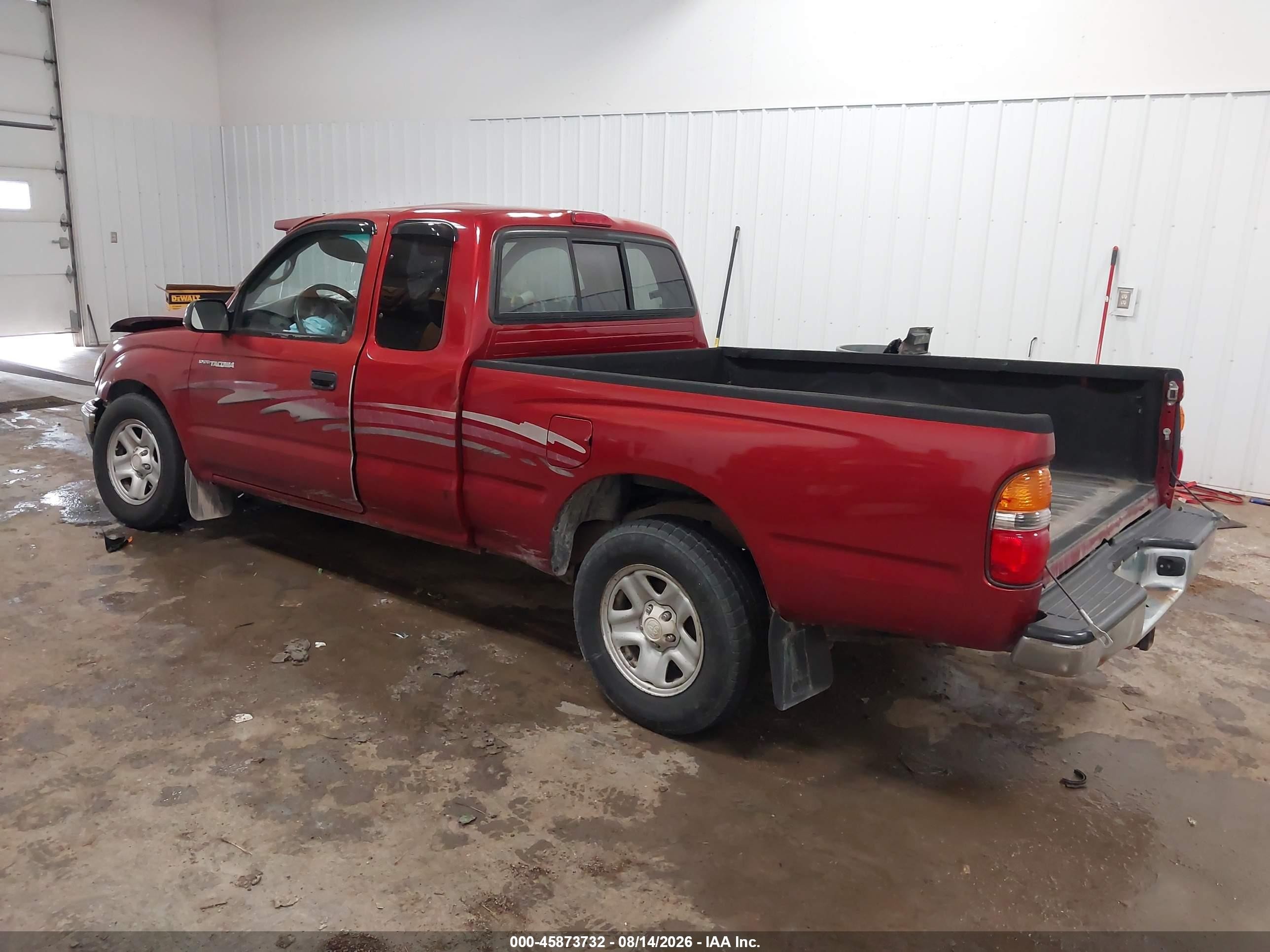 2002 Toyota Tacoma   Orange vin: 5TEVL52N72Z046253