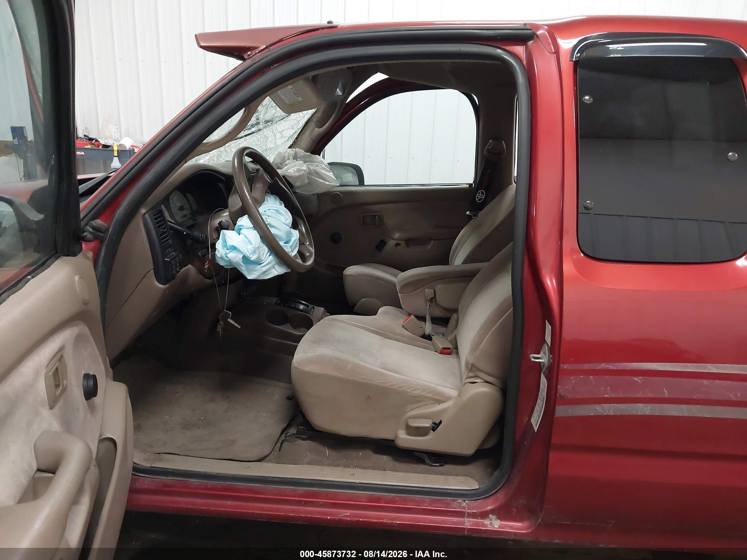 2002 Toyota Tacoma   Orange vin: 5TEVL52N72Z046253