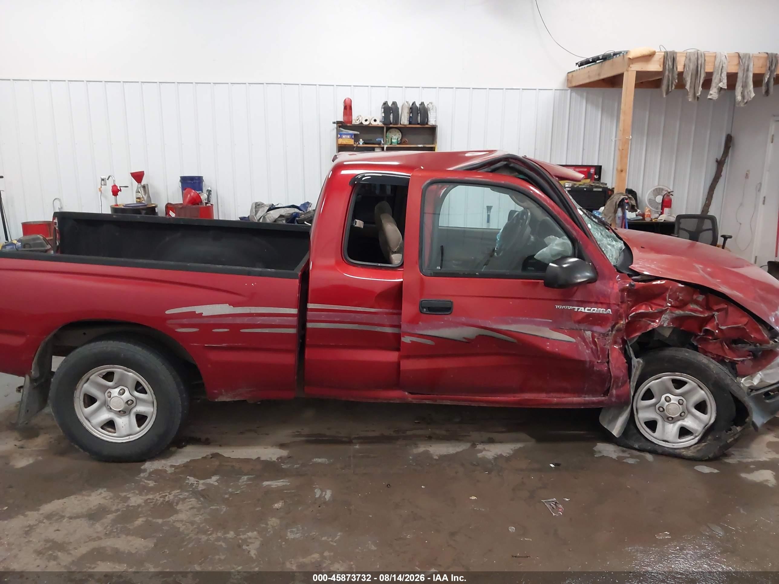 2002 Toyota Tacoma   Orange vin: 5TEVL52N72Z046253