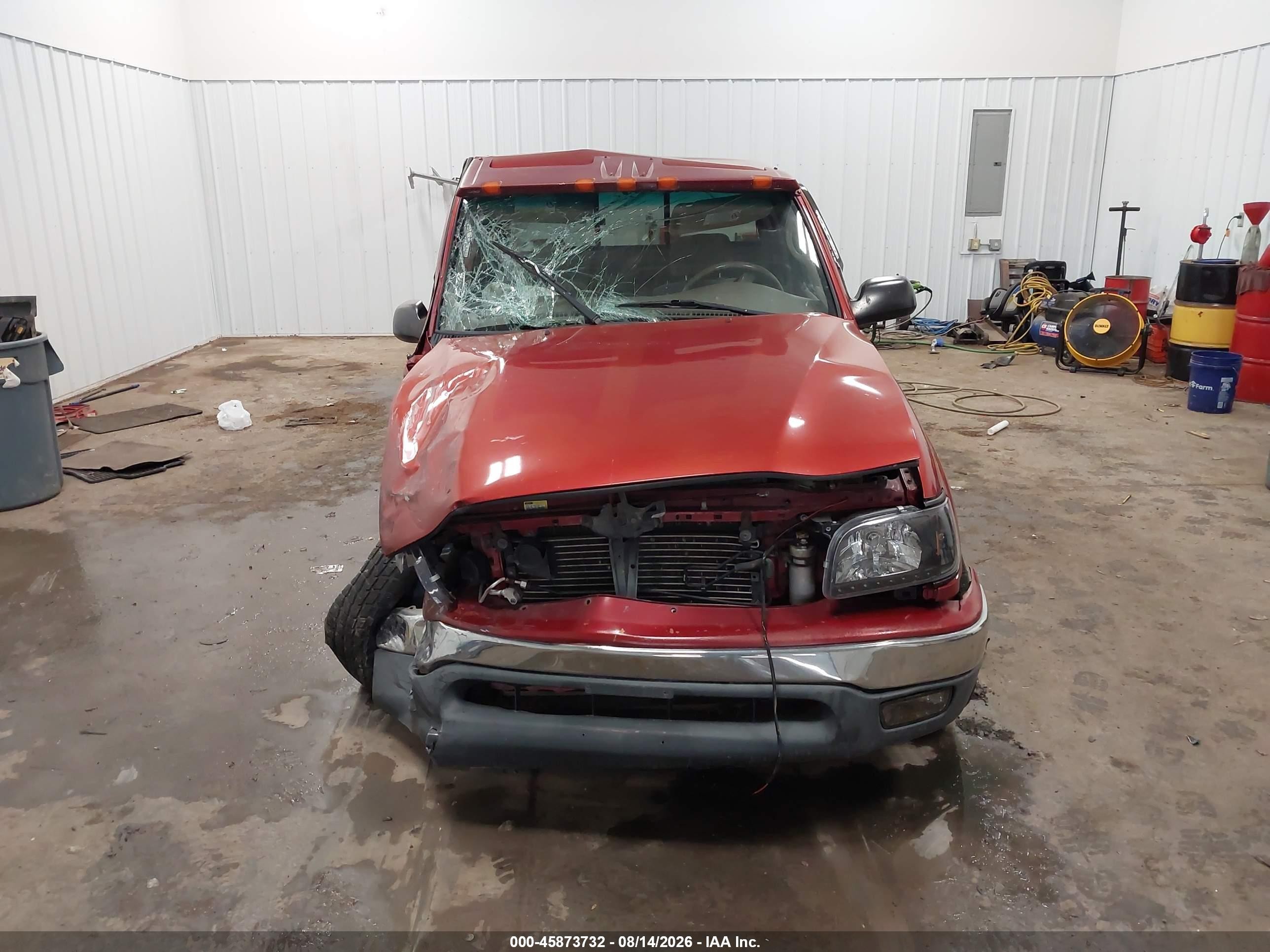 2002 Toyota Tacoma   Orange vin: 5TEVL52N72Z046253