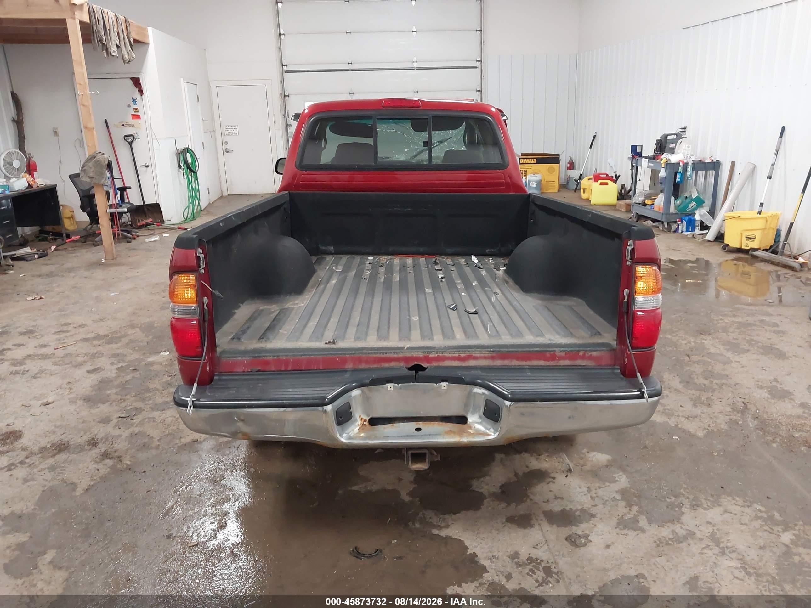 2002 Toyota Tacoma   Orange vin: 5TEVL52N72Z046253