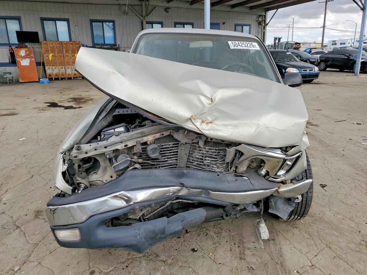 2002 Toyota Tacoma Base Серебряный vin: 5TEVL52N72Z079303