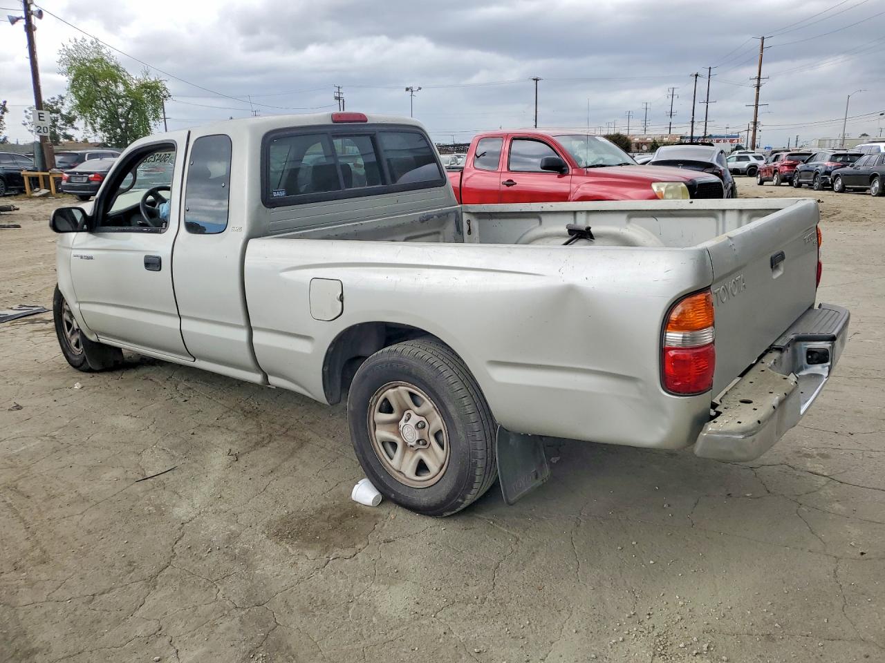2002 Toyota Tacoma Base Серебряный vin: 5TEVL52N72Z079303
