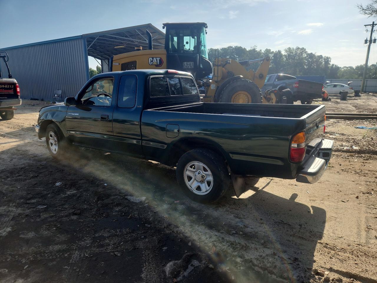 2003 Toyota Tacoma Base Green vin: 5TEVL52N73Z157189