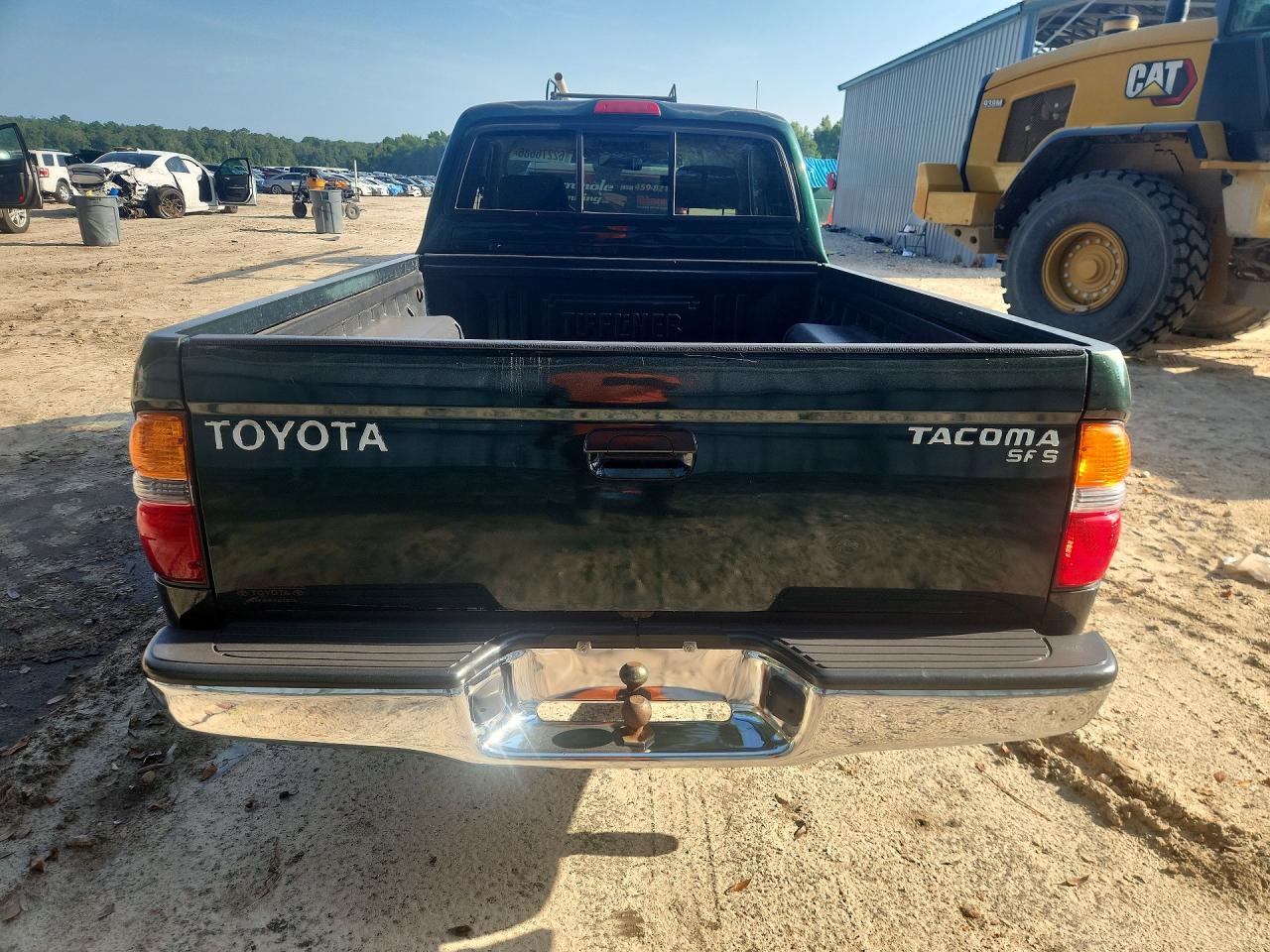 2003 Toyota Tacoma Base Green vin: 5TEVL52N73Z157189