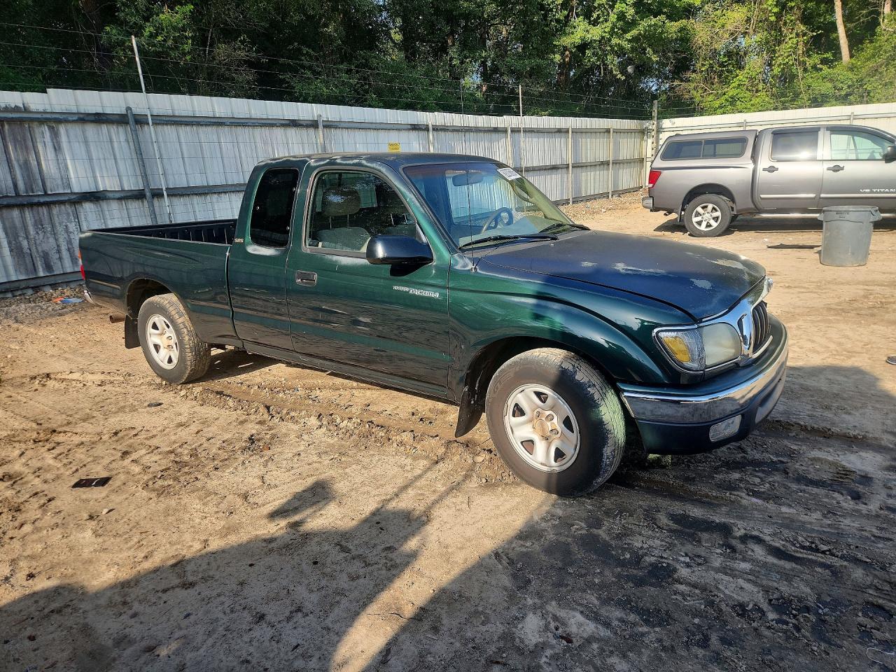 2003 Toyota Tacoma Base Green vin: 5TEVL52N73Z157189