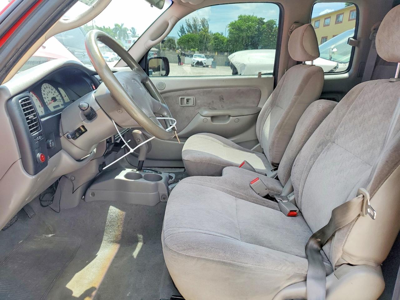 2003 Toyota Tacoma Base Red vin: 5TEVL52N73Z231436