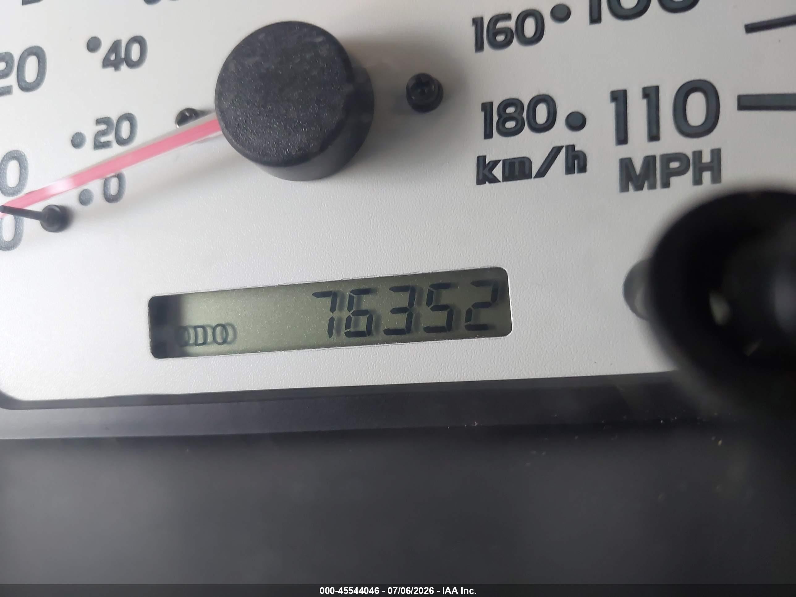 2003 Toyota Tacoma   White vin: 5TEVL52N73Z244946