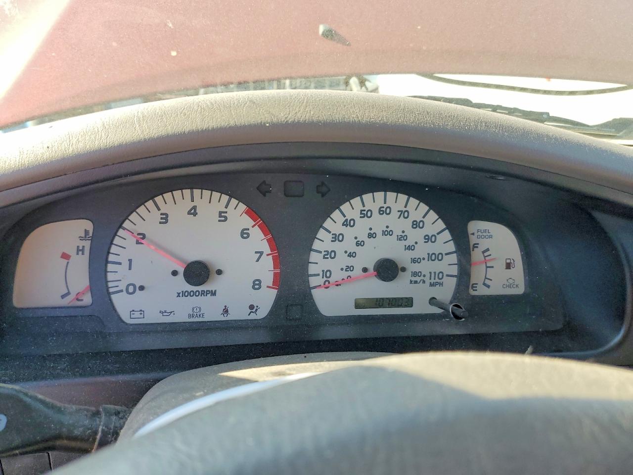 2004 Toyota Tacoma Xtracab Red vin: 5TEVL52N74Z431217