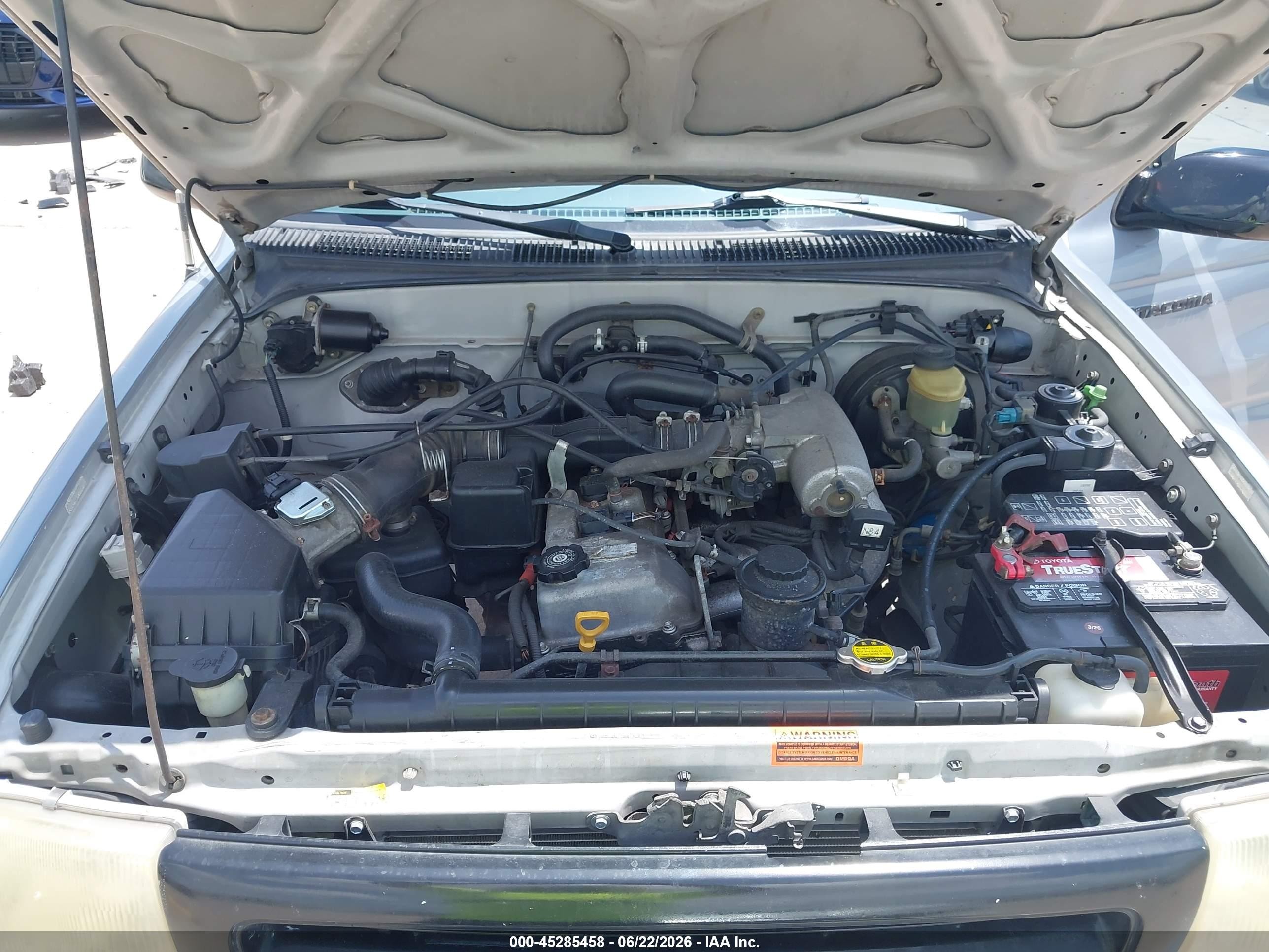 2000 Toyota Tacoma   Gray vin: 5TEVL52N7YZ696984