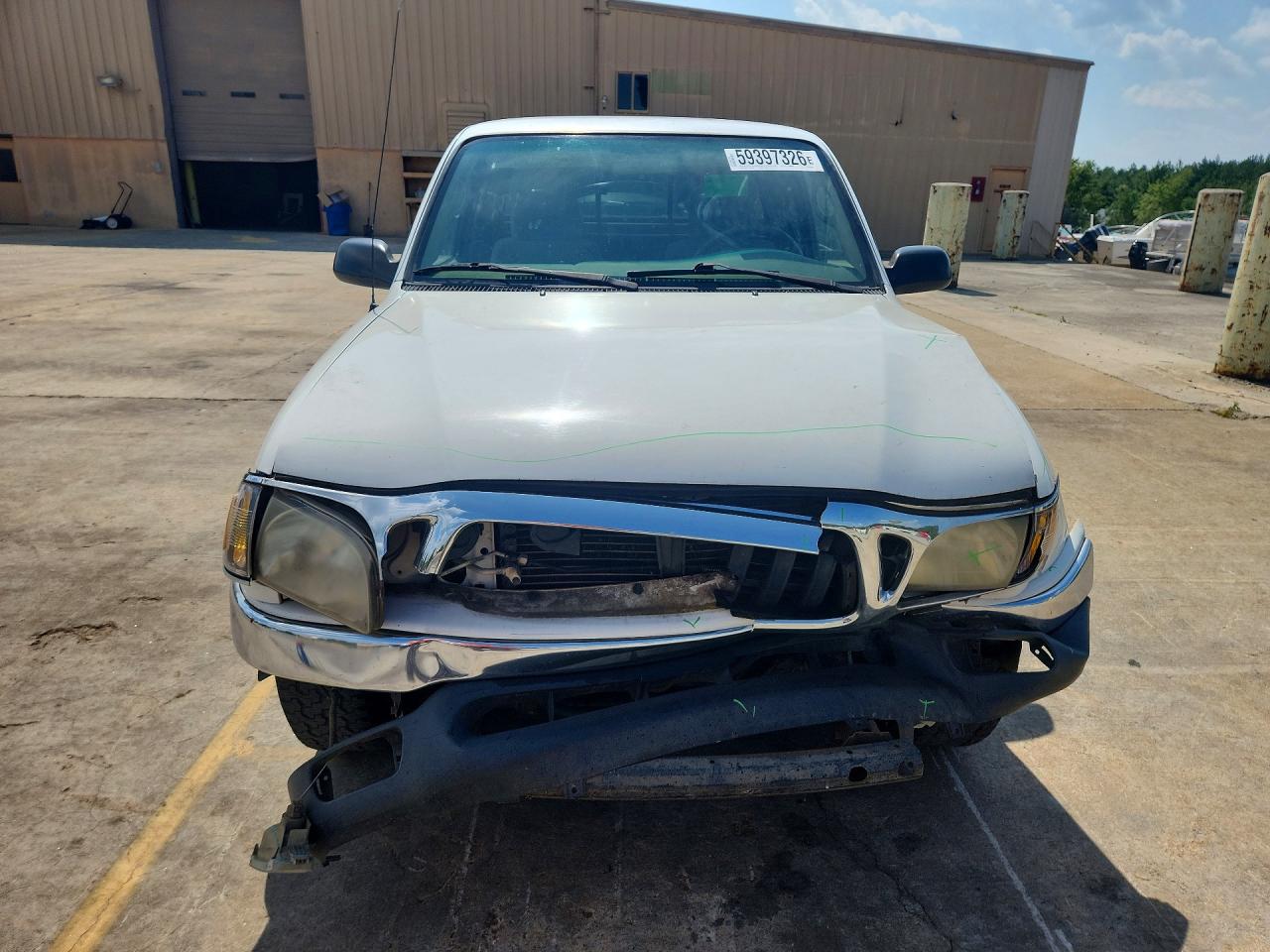 2002 Toyota Tacoma Xtracab Белый vin: 5TEVL52N82Z065197