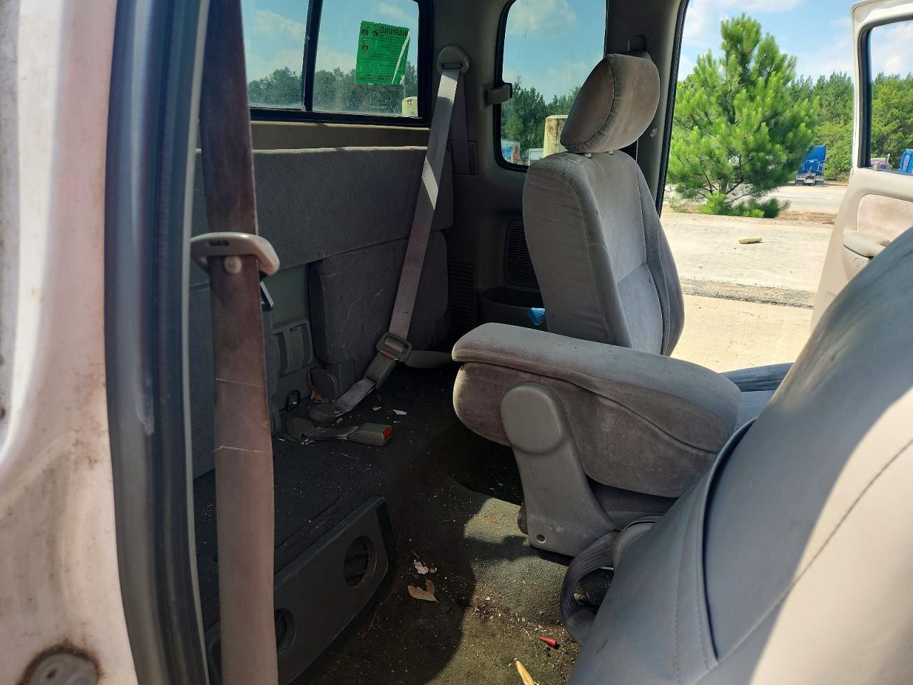 2002 Toyota Tacoma Xtracab Белый vin: 5TEVL52N82Z065197