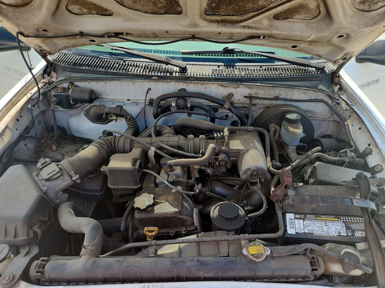 2002 Toyota Tacoma Xtracab Белый vin: 5TEVL52N82Z065197