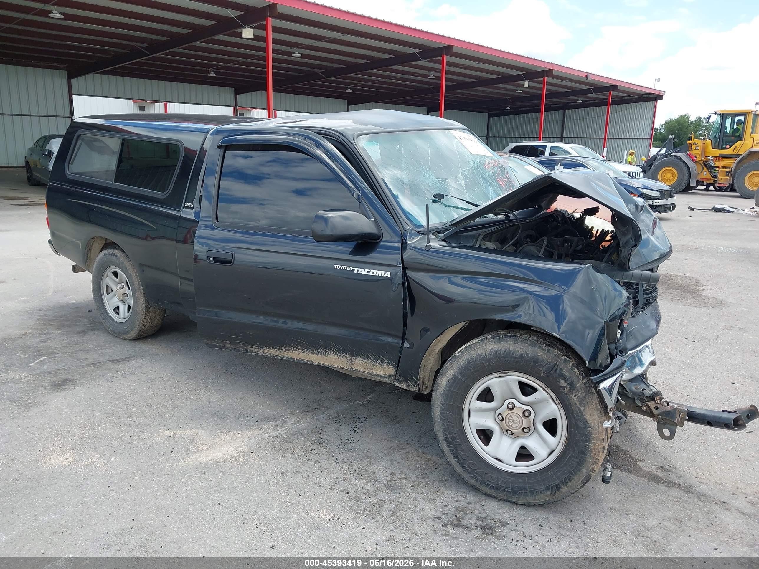 2003 Toyota Tacoma   Black vin: 5TEVL52N83Z231848