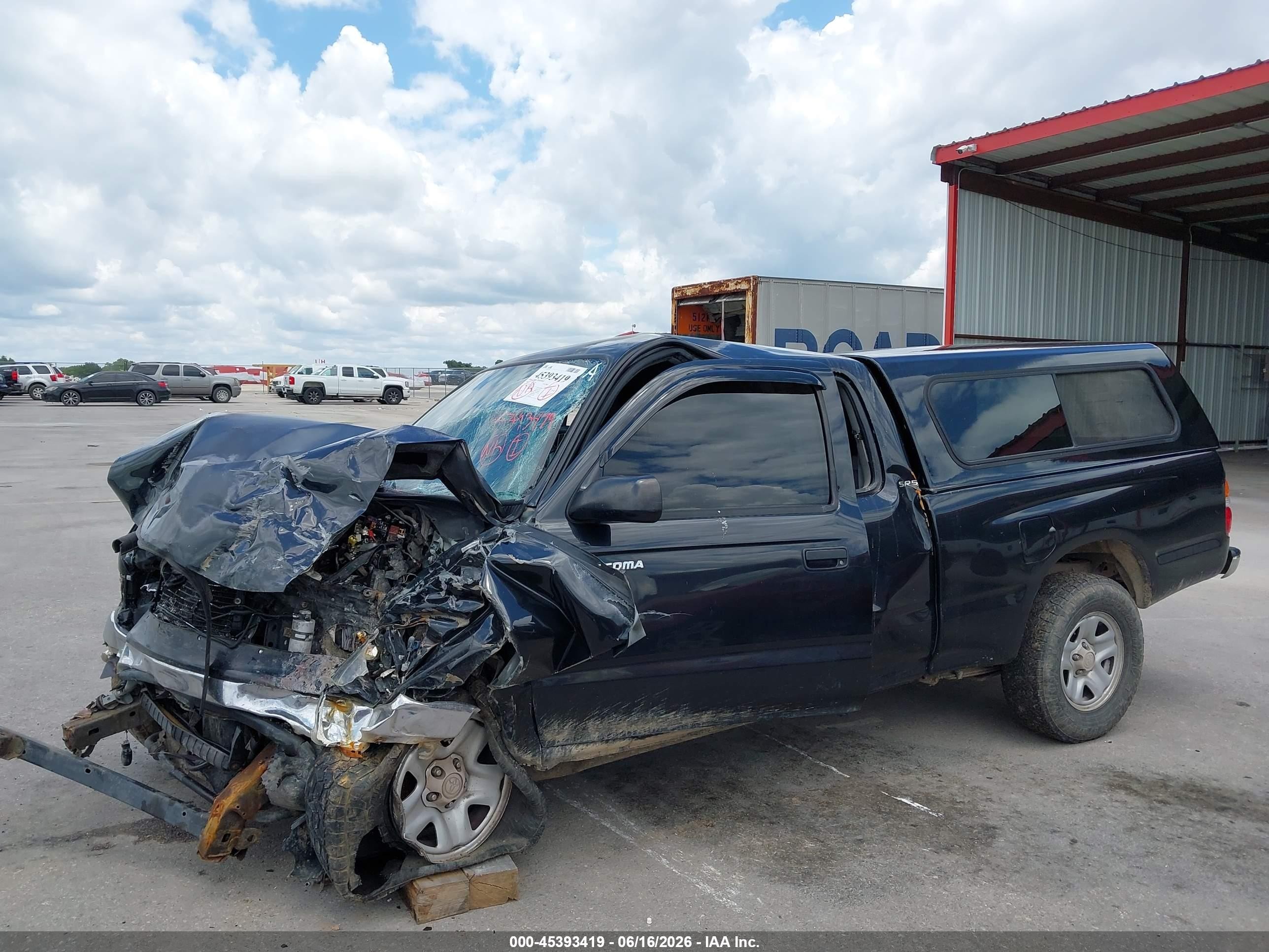 2003 Toyota Tacoma   Black vin: 5TEVL52N83Z231848